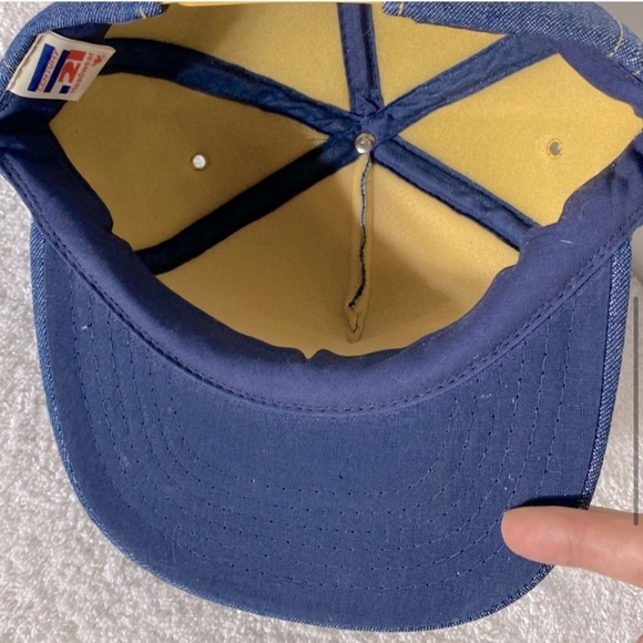 Vintage Denim Wald Bros. Trucking LTD Grimshaw Alta Snap Back Trucker Hat - Picture 7 of 11
